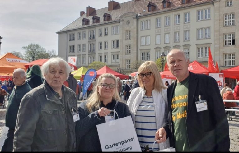 1. Mai in Magdeburg